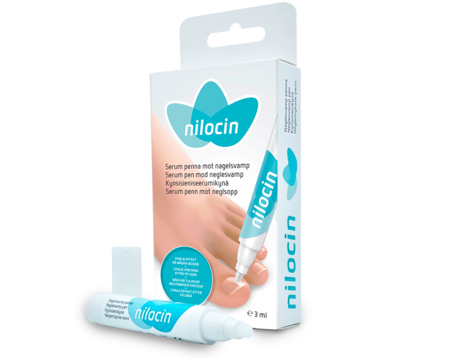 Nilocin Serum Pen mod Neglesvamp