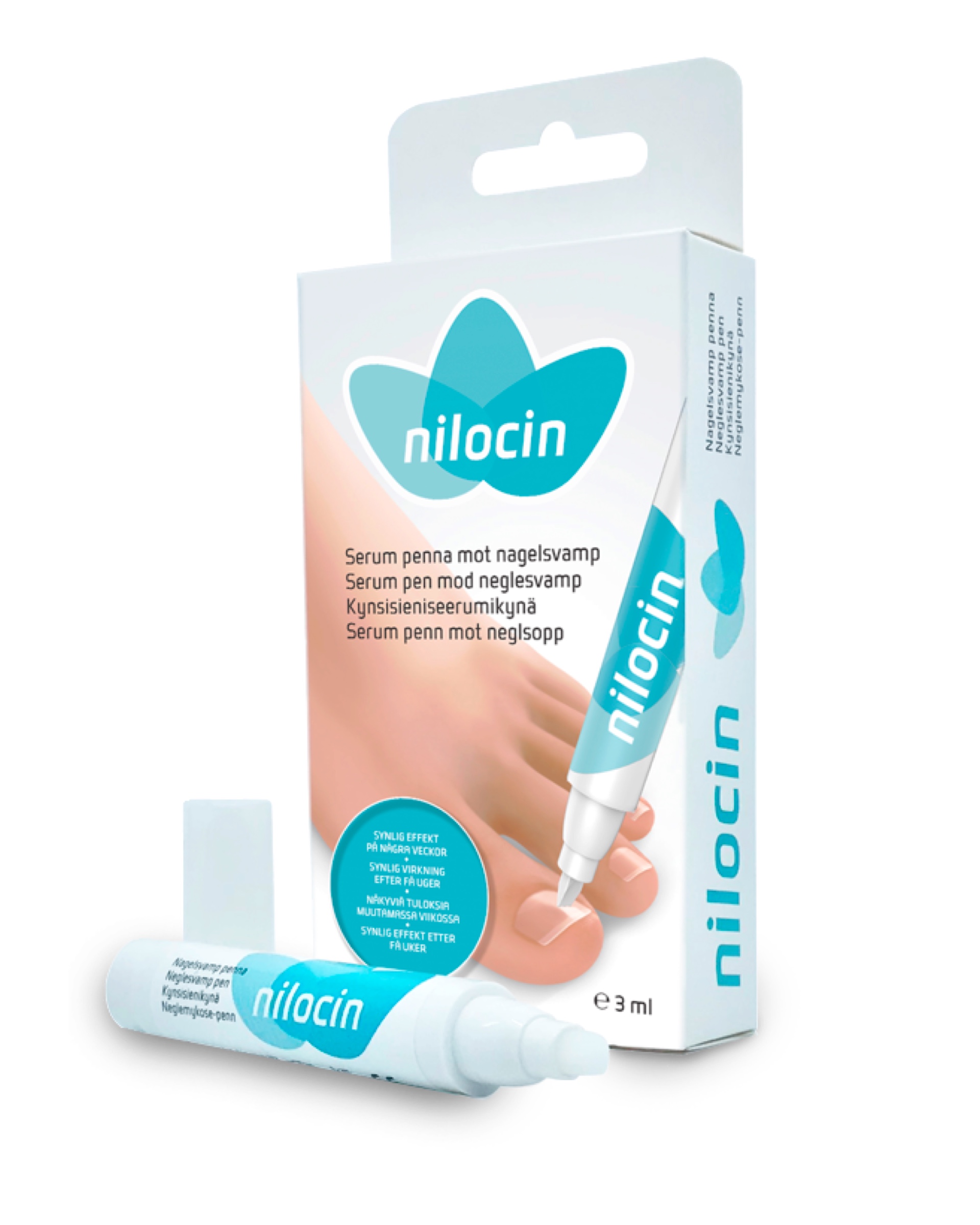 Nilocin Serum Pen mod Neglesvamp